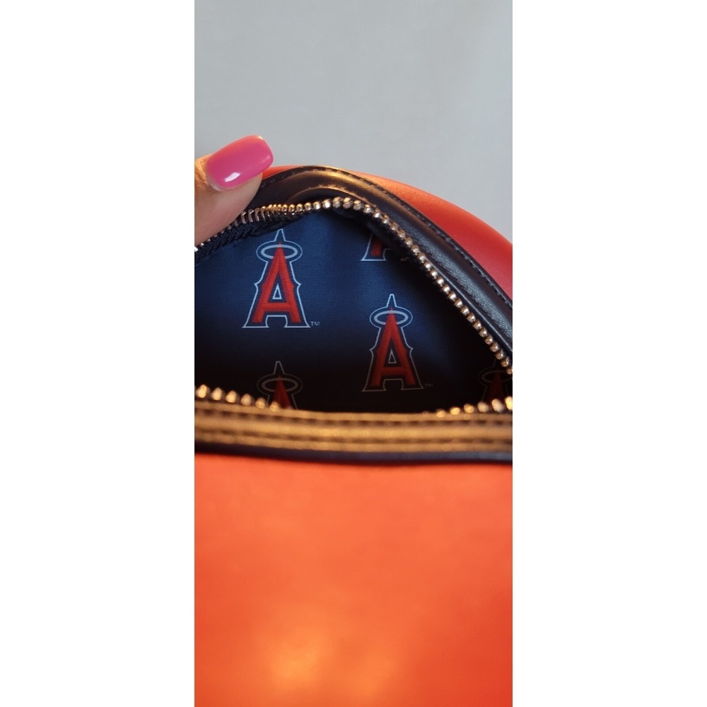 Loungefly MLB Los Angeles Angels Patches Mini Backpack - Picture 9 of 10
